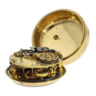 French single-handed pair-cased verge watch Circa 1650-1660
