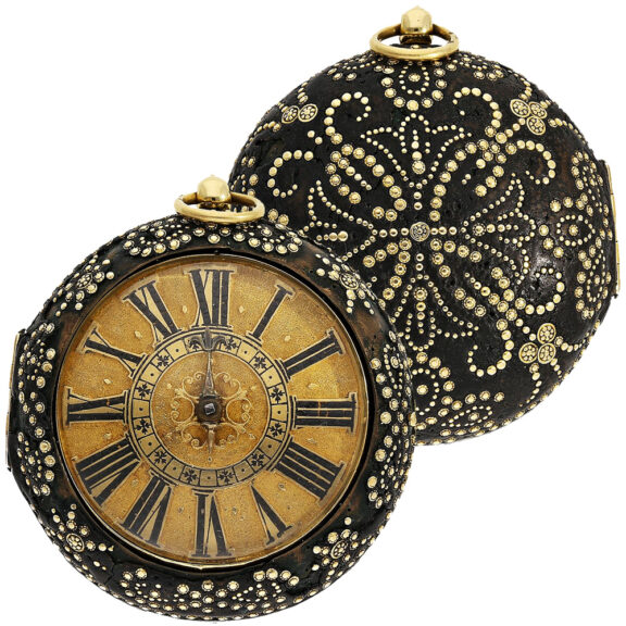 French single-handed pair-cased verge watch Circa 1650-1660