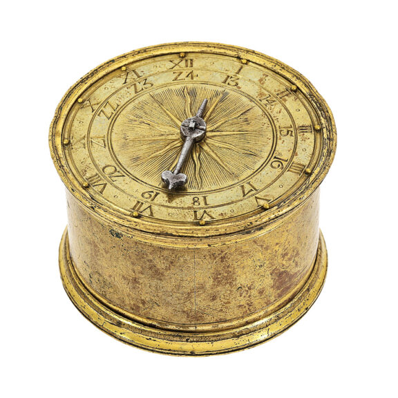 German one-handed Renaissance drum clock Circa 1500-1550 German one-handed Renaissance drum clock Circa 1500-1550
