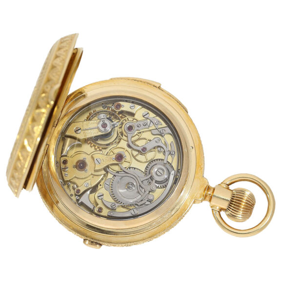 Swiss complicated astronomical repeating chronograph Circa 1890 Swiss complicated astronomical repeating chronograph Circa 1890