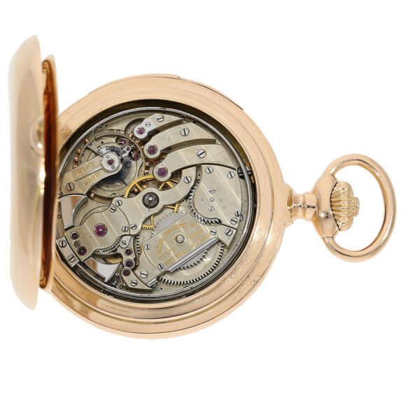 Swiss perpetual calendar minute repeating watch Circa 1889 Swiss perpetual calendar minute repeating watch Circa 1889