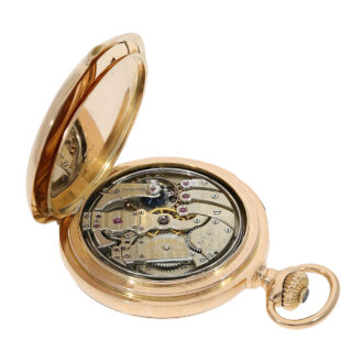 Swiss perpetual calendar minute repeating watch Circa 1889 Swiss perpetual calendar minute repeating watch Circa 1889