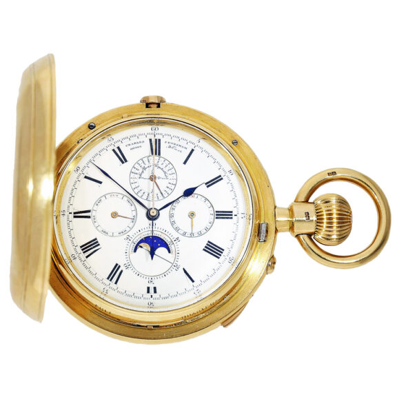 English astronomic Grande Complication pocket watch Circa 1884