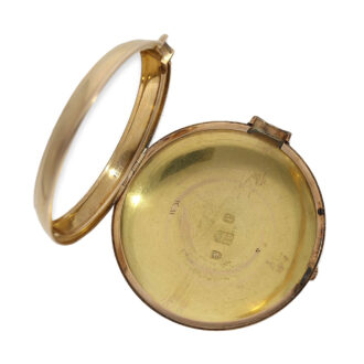 English important 18K gold deck chronometer Circa 1810