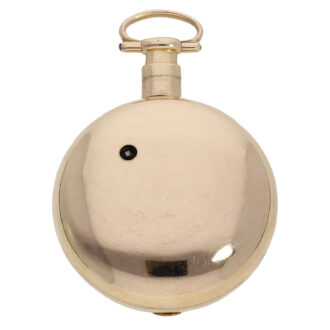 English important 18K gold deck chronometer Circa 1810