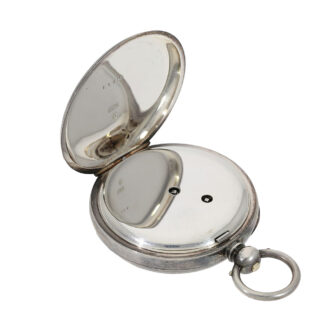 English silver chronometer with detent movement Circa 1860
