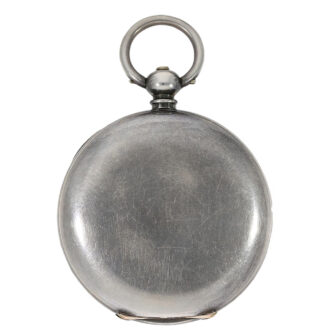English silver chronometer with detent movement Circa 1860