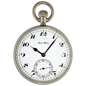 Large Swiss nickel deck chronometer watch Circa 1910