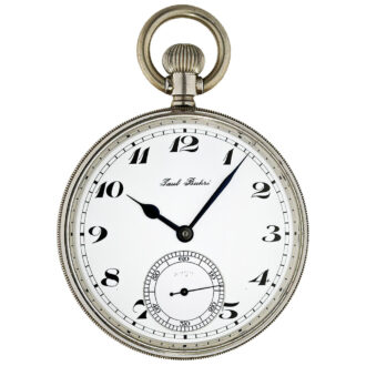 Large Swiss nickel deck chronometer watch Circa 1910