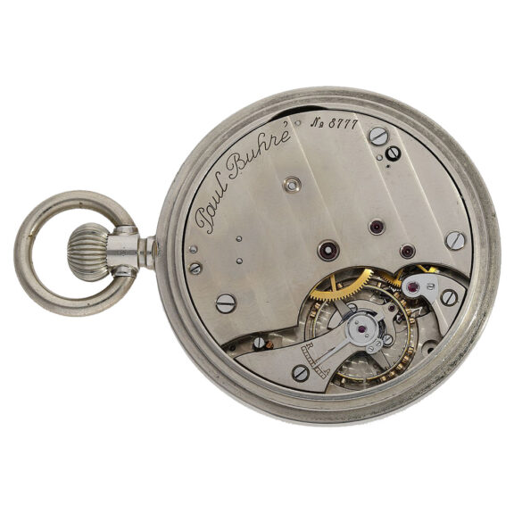 Large Swiss nickel deck chronometer watch Circa 1910 Large Swiss nickel deck chronometer watch Circa 1910