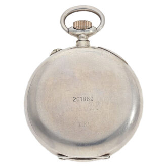 German silver lever chronometer with power reserve Circa 1942