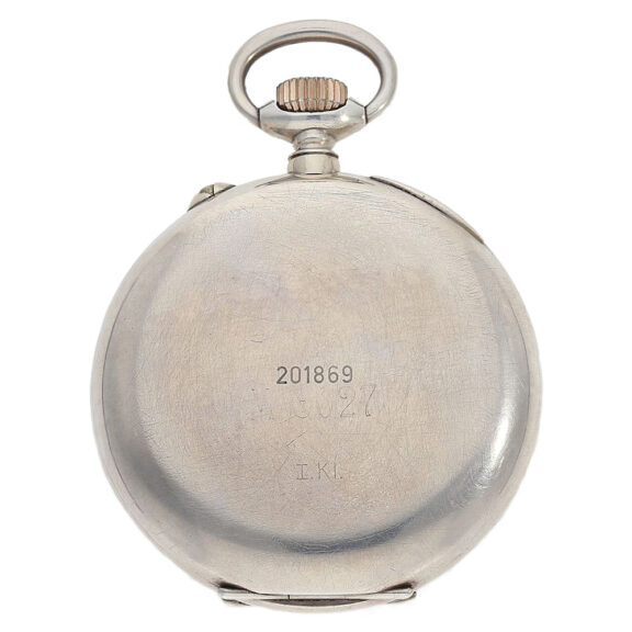 German silver lever chronometer with power reserve Circa 1942 German silver lever chronometer with power reserve Circa 1942
