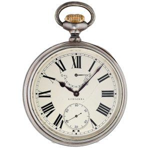 Rare Swiss deck chronometer with power reserve Circa 1908