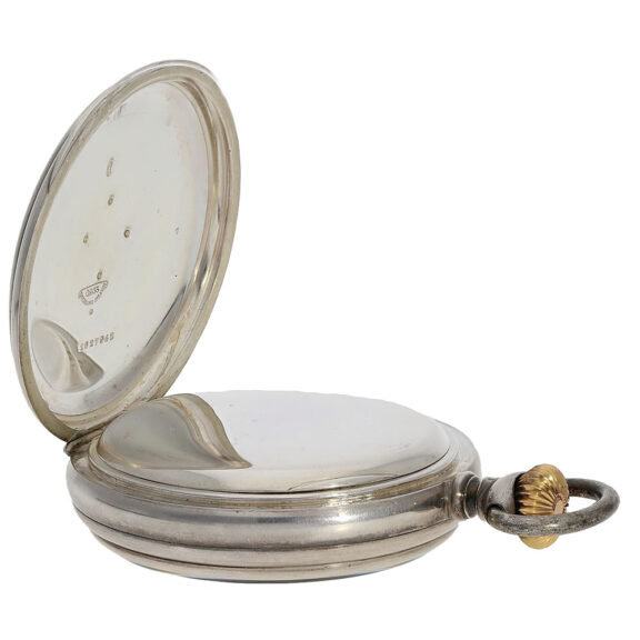 Rare Swiss deck chronometer with power reserve Circa 1908 Rare Swiss deck chronometer with power reserve Circa 1908