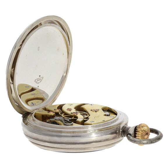 Rare Swiss deck chronometer with power reserve Circa 1908 Rare Swiss deck chronometer with power reserve Circa 1908