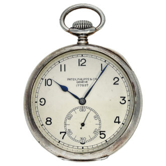 Swiss deck chronometer with Guillaume balance Circa 1919