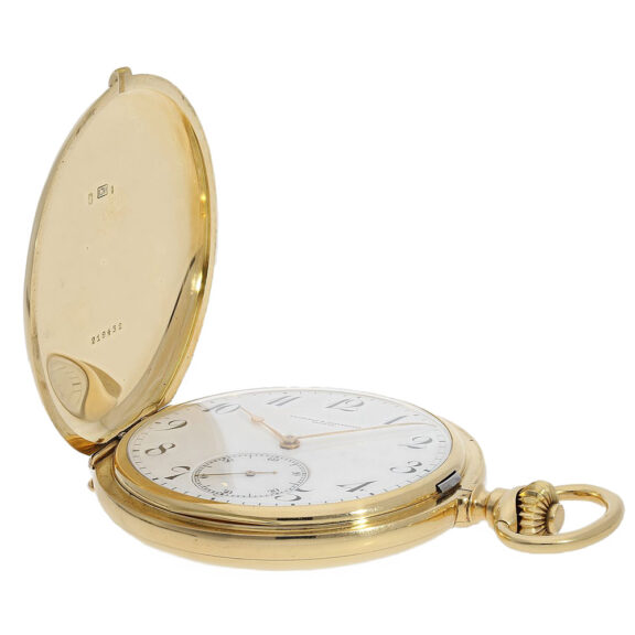 Swiss gold hunting cased lever chronometer watch Circa 1910 Swiss gold hunting cased lever chronometer watch Circa 1910