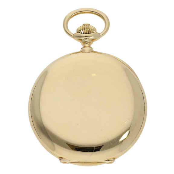 Swiss gold hunting cased lever chronometer watch Circa 1910 Swiss gold hunting cased lever chronometer watch Circa 1910