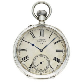 Early German silver military detent chronometer Circa 1910