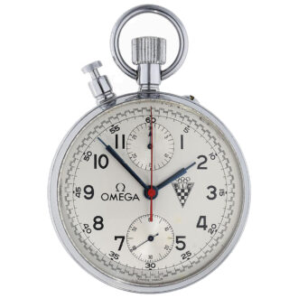 Swiss chromed Olympic split seconds chronograph Circa 1960
