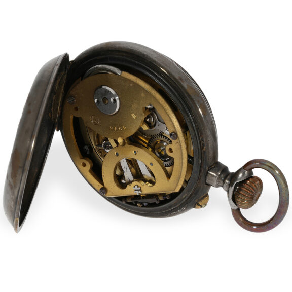 A very rare French pocket watch with barometer Circa 1890 A very rare French pocket watch with barometer Circa 1890