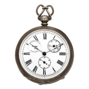 Austrian automatic winding silver pocket watch Circa 1880