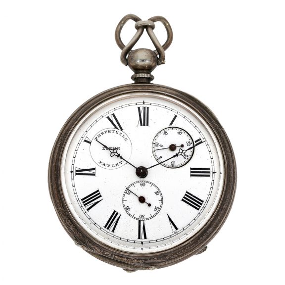 Austrian automatic winding silver pocket watch Circa 1880
