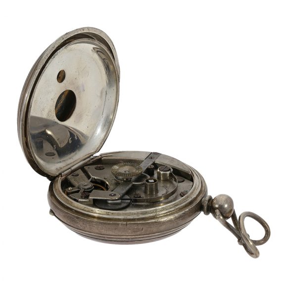 Austrian automatic winding silver pocket watch Circa 1880 Austrian automatic winding silver pocket watch Circa 1880