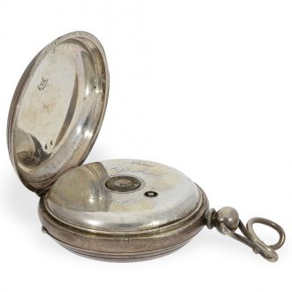 Austrian automatic winding silver pocket watch Circa 1880