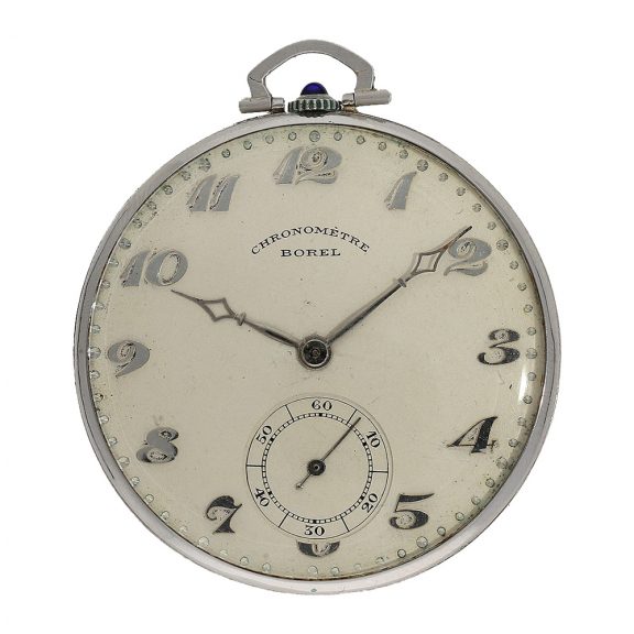 German Art Deco dress watch with platinum case Circa 1935