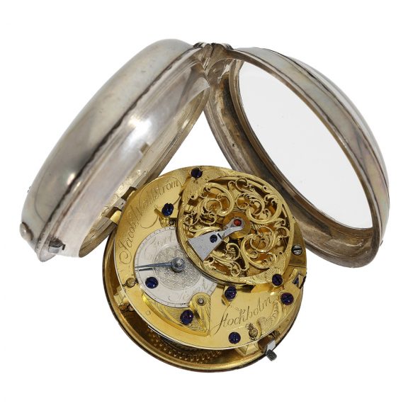 Swedish Louis XV-style verge pocket watch with date Circa 1771 Swedish Louis XV-style verge pocket watch with date Circa 1771