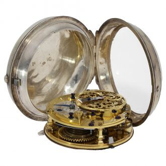 Swedish Louis XV-style verge pocket watch with date Circa 1771