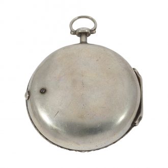 Swedish Louis XV-style verge pocket watch with date Circa 1771