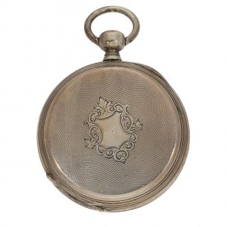 English chronometer with dual time and jumping seconds Circa 1850