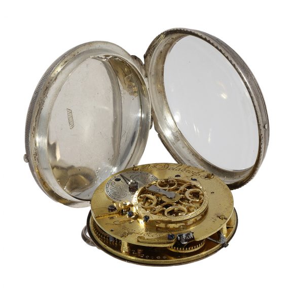 Swiss verge pocket watch with hand date Circa 1795 Swiss verge pocket watch with hand date Circa 1795