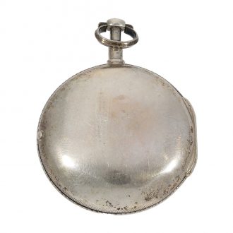 Swiss verge pocket watch with hand date Circa 1795