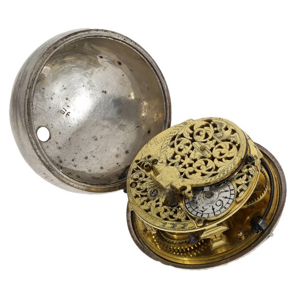 Large and early English pair cased verge pocket watch Circa 1700 Large and early English pair cased verge pocket watch Circa 1700