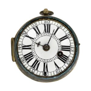 Unusual French verge Oignon pocket watch Circa 1700