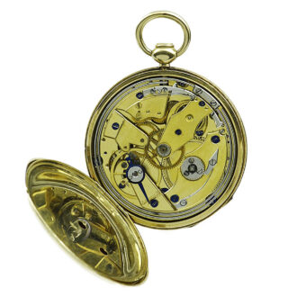 Swiss gold quarter repeating pocket watch Circa 1830