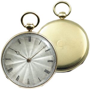 Swiss gold quarter repeating pocket watch Circa 1830
