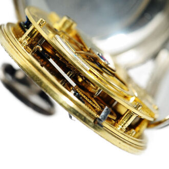 English duplex pocket watch with Barraud movement Circa 1811