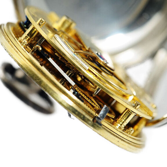 English duplex pocket watch with Barraud movement Circa 1811 English duplex pocket watch with Barraud movement Circa 1811