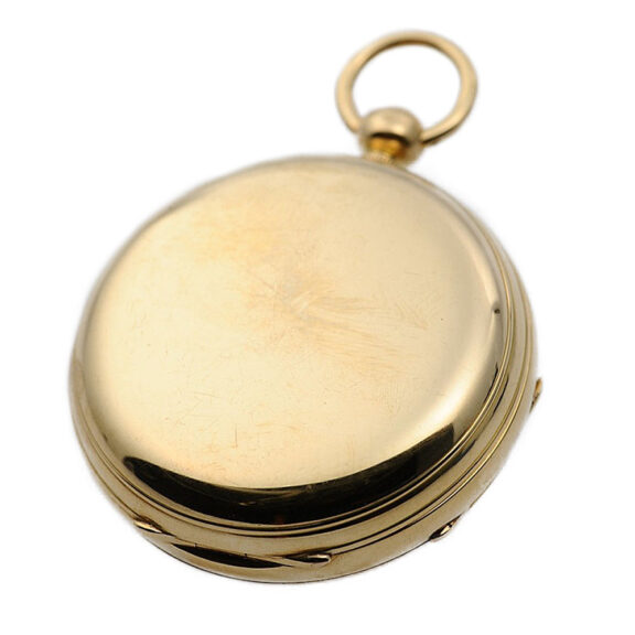 English 18k gold chronometer pocket watch Circa 1874 English 18k gold chronometer pocket watch Circa 1874