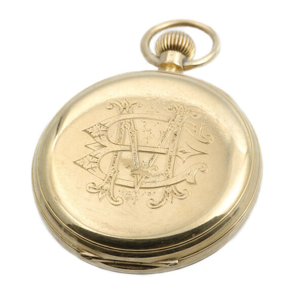 English 18k gold gentleman's dress watch Circa 1885 English 18k gold gentleman's dress watch Circa 1885
