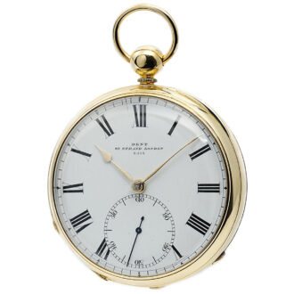 English remarkable and rare pocket chronometer Circa 1844