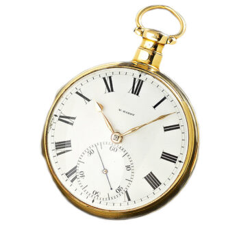 English precision pocket watch with duplex escapement Circa 1817