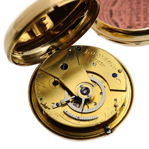 English precision pocket watch with duplex escapement Circa 1818 English precision pocket watch with duplex escapement Circa 1818