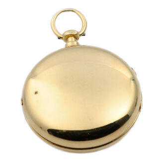 English precision pocket watch with duplex escapement Circa 1818