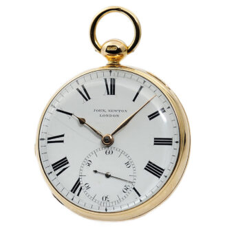 Heavy gold English pocket watch chronometer Circa 1816