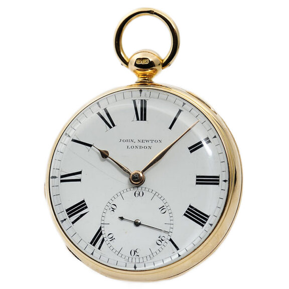Heavy gold English pocket watch chronometer Circa 1816